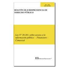 BOLETÍN DE JURISPRUDENCIA DE DERECHO PÚBLICO LEY N° 20.285, SOBRE ACCESO A LA INFORMACIÓN PÚBLICA – FINANCIERO – COMERCIAL